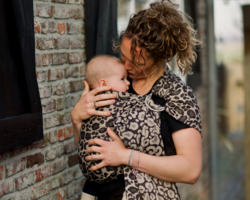 Ring sling organic - print