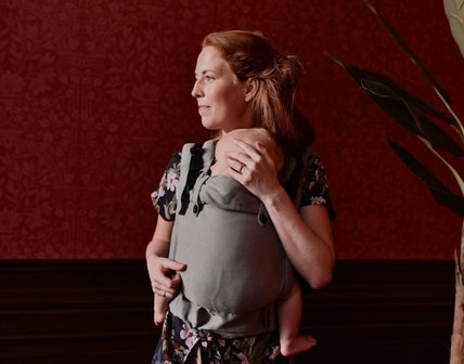 LAATSTE STUKS! Draagzak Dark Grey Click &amp; Go Baby 