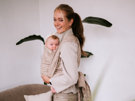 Laatste stuks! Geweven draagdoek - Panther Taupe