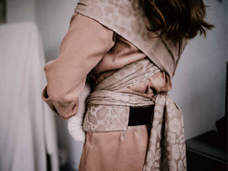 draagzak wrap &amp; go panter taupe