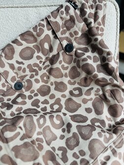 Panter bruin  - Draagzak Wrap &amp; Go + Baby