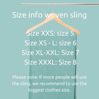 Draagdoek geweven luxury Dark Grey/Turquoise Double