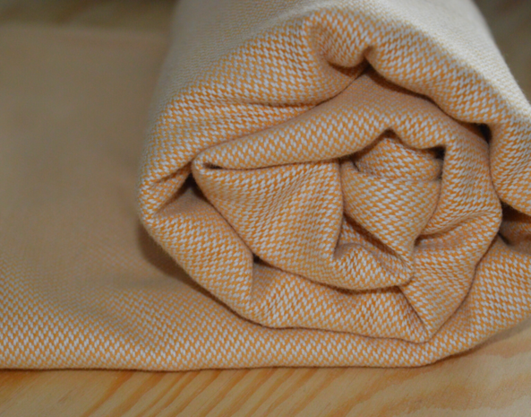 Laatste stuks! Geweven draagdoek - Ocher Yellow