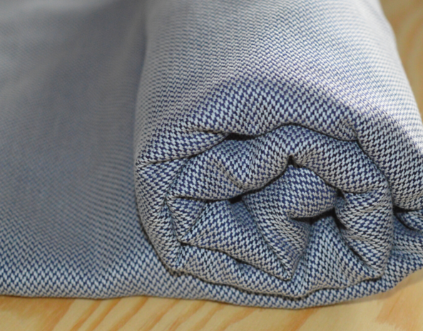 Navy draagzak Wrap & Go + Baby