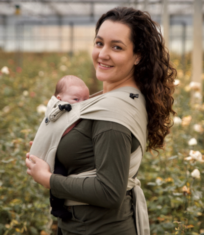 Olive Draagzak Wrap & Go + Baby 