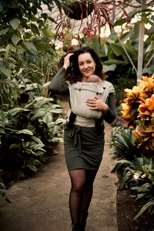 Olive Draagzak Wrap & Go + Baby 