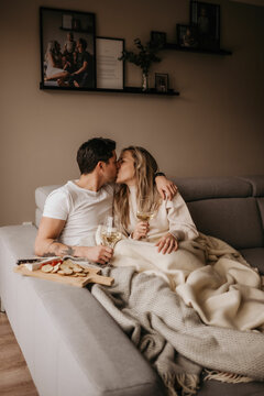 Wollen deken / plaid groot - Natural