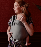 LAATSTE STUKS! Draagzak Dark Grey Click & Go Baby 