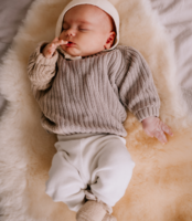 Schapenvacht medicinaal gelooid voor baby en kind - S