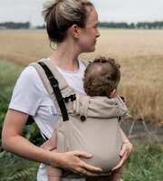 Sand/beige - Draagzak Click & Go Baby 