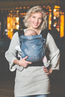 Draagzak happiness teal - Baby