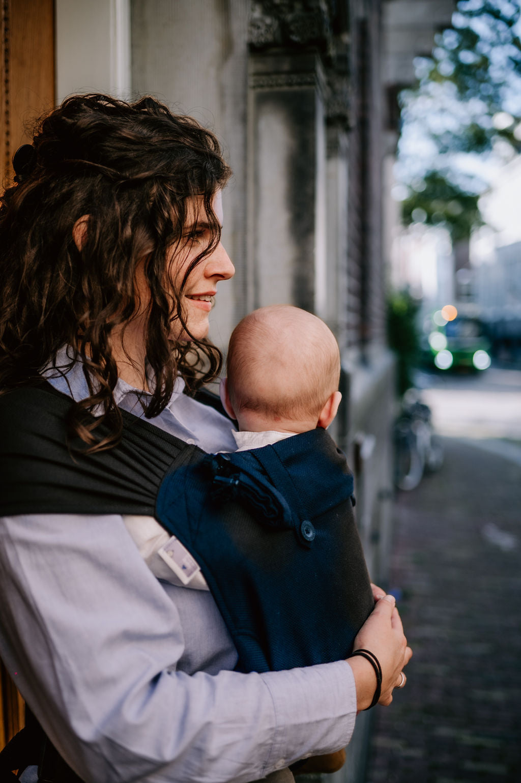 Draagzak baby zwart